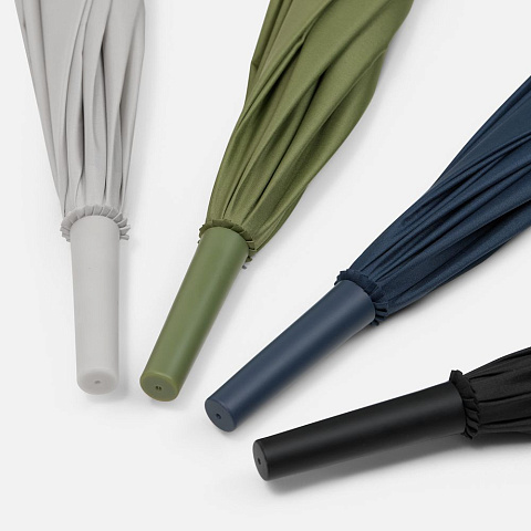 Зонт-трость Jolly Brolly, зеленый (хаки) - рис 10.