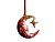 Елочные игрушки (Полумесяц) Гранат - миниатюра