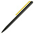 Шариковая ручка GrafeeX в чехле, черная с желтым - миниатюра - рис 2.
