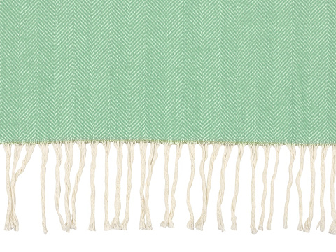 Плед Ёлочка 150х180 см. ПРЕМИУМ (зеленый однотонное) - рис 5.