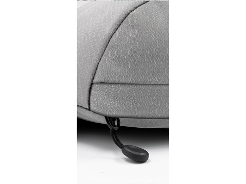 Сумка-слинг Nomad на одно плечо из водостойкого переработанного пластика, серый - рис 6.