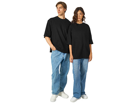 Футболка Berlin к/р оверсайз, 100% хлопок, 180гр, черный - рис 6.