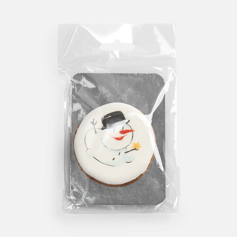 Печенье имбирное «Снеговик» - рис 4.