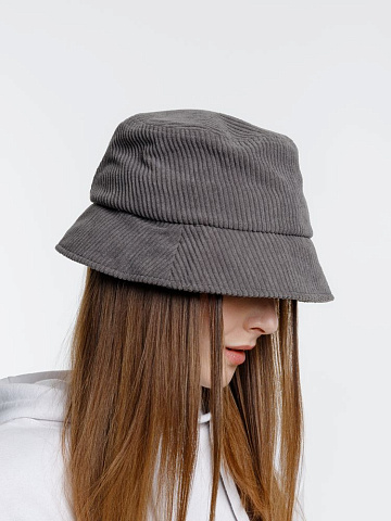 Панама Soft Core, серая - рис 6.