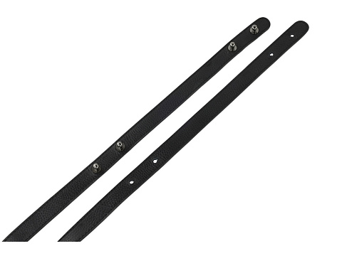 Сумка кросс-боди женская BUGATTI ЭЛЬЗА | ELSA, чёрная, воловья кожа/полиэстер, 19х5,5х14 см - рис 9.