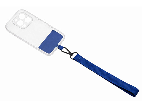 Ремешок на руку для телефона Рист, темно-синий - рис 3.