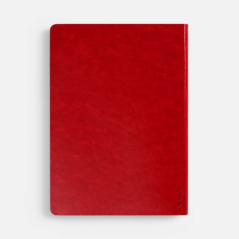 Ежедневник Nebraska Flex, недатированный, красный с серебристым - рис 6.