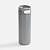 Термостакан X1 с цветной кнопкой, серый с белым - миниатюра