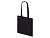 Шоппер Basio из переработанного хлопка 280 г, черный - миниатюра