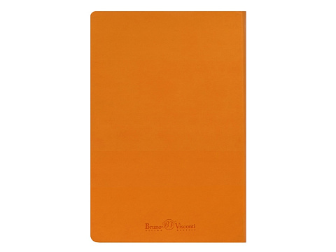 Ежедневник А5 недатированный Megapolis Velvet Flex, оранжевый - рис 6.