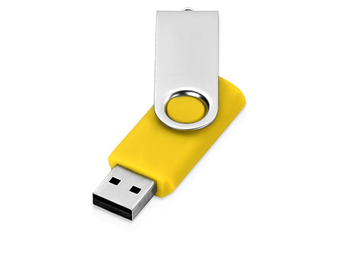 Флеш-карта USB 2.0 32 ГБ Квебек, желтый - рис 2.
