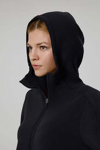 Куртка с капюшоном унисекс Begi, черная - рис 10.