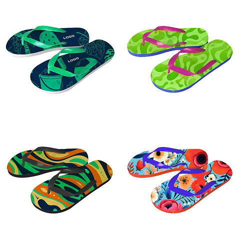 Пляжные тапки Flip-flop на заказ, доставка авиа - рис 2.