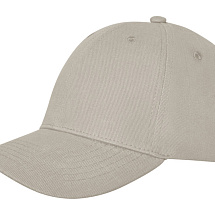 Бейсболка Davis, 6 панелей, бежевый овсяный
