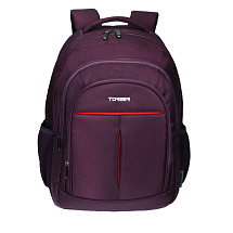 Рюкзак TORBER МЕГАПОЛИС с отделением для ноутбука 15, пурпурный, полиэстер, 46 х 32 x 13 см