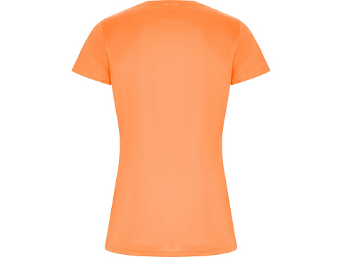 Футболка Imola женская, неоновый оранжевый - рис 2.