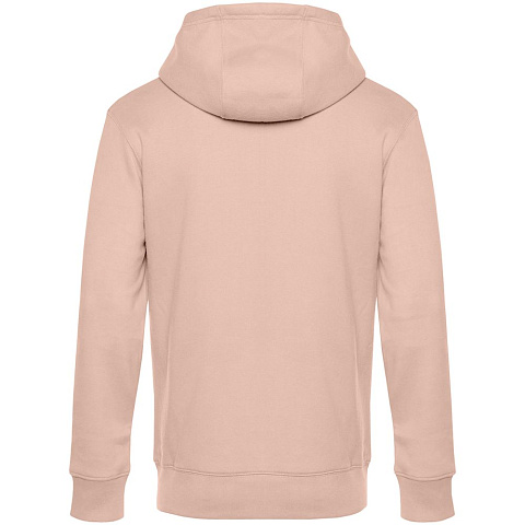 Толстовка с капюшоном унисекс King, розовая - рис 3.