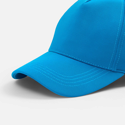 Бейсболка Yonkers, ярко-голубая - рис 3.