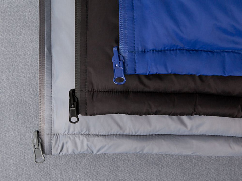 Жилет двусторонний V2, серый - рис 10.