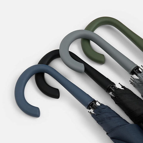 Зонт-трость Nimbrella, зеленый (хаки) - рис 9.