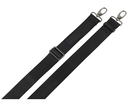 Сумка женская BUGATTI ЭЛЬЗА | ELSA, чёрная, воловья кожа/полиэстер, 32х13х22 см - рис 9.