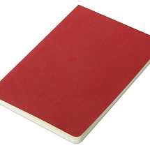 Блокнот Wispy 2.0, гибкая обложка A5, 64 листа в линейку, красный