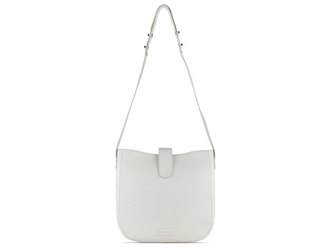 Сумка женская BUGATTI ЭЛЬЗА | ELSA, белая, воловья кожа/полиэстер, 29х8х27 см - рис 3.