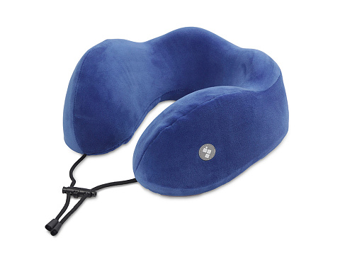 Подушка для путешествий с эффектом памяти Мемо Bluewinder Blue