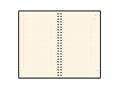 Ежедневник А5 недатированный Milano, синий - рис 2.