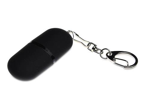 Флешка Goutte Soft-touch на 8 Гб, черный