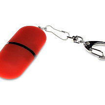 Флешка Goutte Soft-touch на 8 Гб, красный