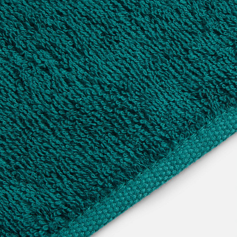 Полотенце махровое Hoya, среднее, темно-бирюзовое - рис 4.