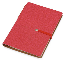 Блокнот А6 Write and stick с ручкой и набором стикеров, красный