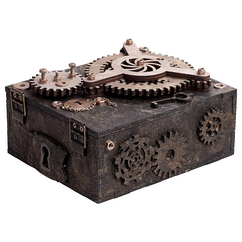 Шкатулка с секретом Steampunk - рис 2.