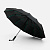 Зонт складной с УФ-защитой Ribstar, черный - миниатюра