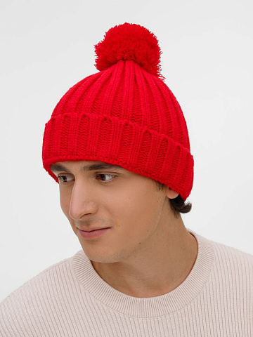 Шапка HappyGo, красная - рис 5.