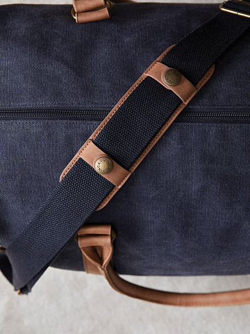 Дорожная сумка Bosler, синяя - рис 5.