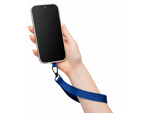 Ремешок на руку для телефона Рист, темно-синий - рис 5.