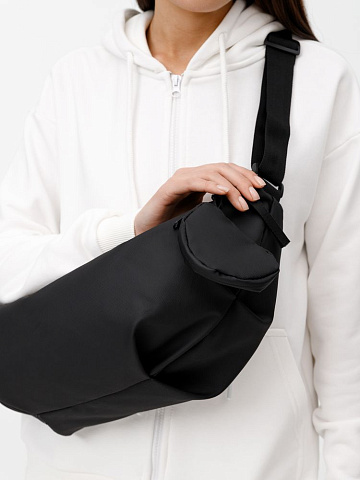 Сумка через плечо Altro, черная - рис 9.