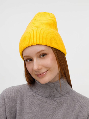 Шапка Color Boom, желтая - рис 4.