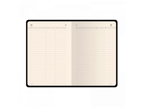 Ежедневник А5 недатированный Megapolis Velvet Flex, зефирный голубой - рис 2.