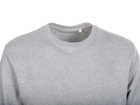 Свитшот Warsaw 220гр, унисекс, серый меланж - рис 11.