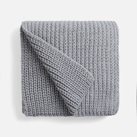 Шарф Nordkapp, светло-серый меланж - рис 2.