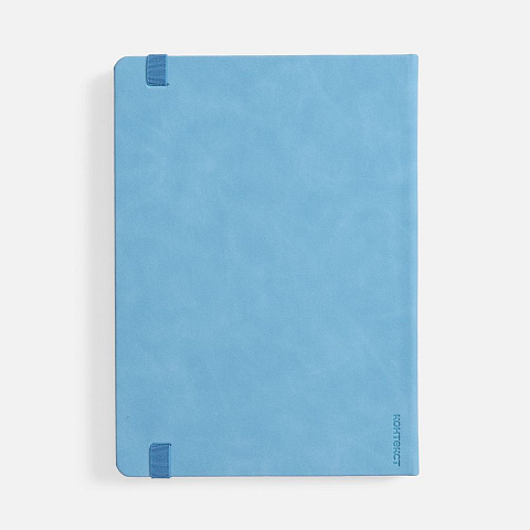 Ежедневник Urban Metal, недатированный, голубой - рис 3.