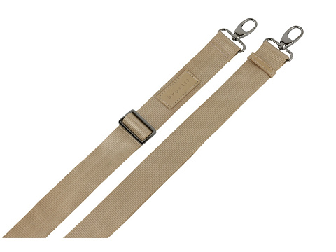 Сумка женская BUGATTI ЭЛЬЗА | ELSA, песочного цвета, воловья кожа/полиэстер, 32х13х22 см - рис 9.