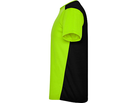 Спортивная футболка Detroit детская, лаймовый пунш/черный - рис 3.