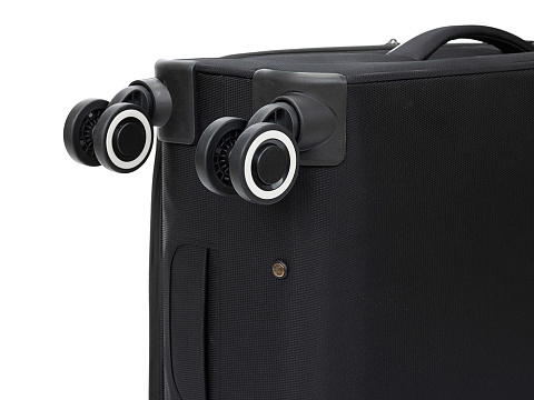 Чемодан TORBER НЕРО, чёрный, переработанный ПЭТ, 44 х 25 х 67 см, 63 л - рис 11.