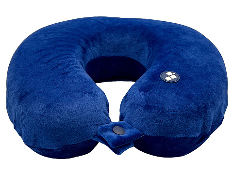 Подушка для путешествий с эффектом памяти Мемо Drowsy Royal Blue - рис 2.