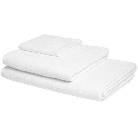 Полотенце отельное For Rooms, большое, белое - рис 5.