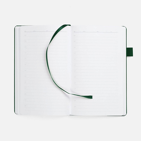 Ежедневник White Shall, недатированный, бело-зеленый - рис 7.